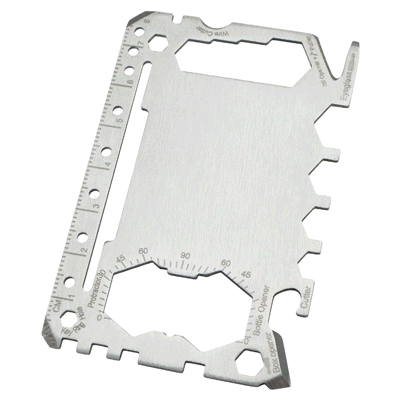 Branded Promotional SMART UTILITY CARD Multi Tool From Concept Incentives.