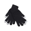 Branded Promotional ACRYLIC LYCRA BLEND MAGIC GLOVES in Black & Grey Gloves From Concept Incentives.