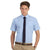 Branded Promotional B&C MENS OXFORD SHORT SLEEVE SHIRT Shirt From Concept Incentives.