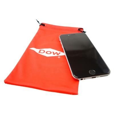 Branded Promotional MICROFIBRE SMARTPHONE POUCH Mobile Phone Case From Concept Incentives.