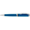 Branded Promotional SCIMITAR METAL BALL PEN in Blue Pen From Concept Incentives.