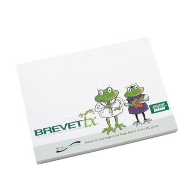 Branded Promotional A7 STICKY-SMART NOTES Note Pad From Concept Incentives.