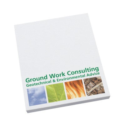 Branded Promotional A8 STICKY-SMART NOTES Note Pad From Concept Incentives.