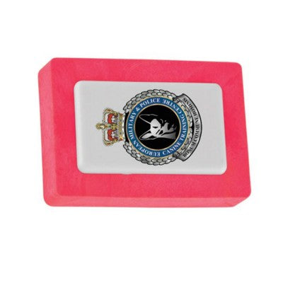 Branded Promotional SNAP ERASER in Pink Pencil Eraser From Concept Incentives.