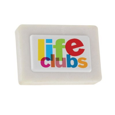 Branded Promotional SNAP ERASER in White Pencil Eraser From Concept Incentives.