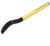 Branded Promotional LEFT HANDED PLASTIC SWAN NECK PEN in Yellow Pen From Concept Incentives.