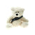 Branded Promotional 16CM SNOWY BEAR with Sash Soft Toy From Concept Incentives.