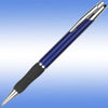 Branded Promotional SONATA BALL PEN in Blue with Black Grip & Silver Trim Pen From Concept Incentives.