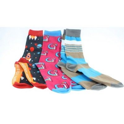 Branded Promotional JACQUARD SOCKS Socks From Concept Incentives.