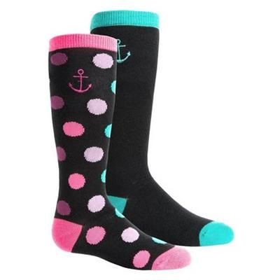 Branded Promotional KNEE HIGH JACQUARD SOCKS Socks From Concept Incentives.