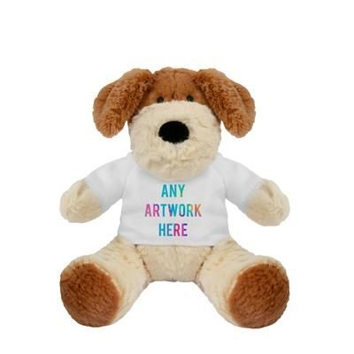 Branded Promotional PRINTED PROMOTIONAL SOFT TOY 15CM DARCY DOG Soft Toy From Concept Incentives.