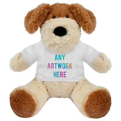 Branded Promotional PRINTED PROMOTIONAL SOFT TOY 20CM DARCY DOG Soft Toy From Concept Incentives.