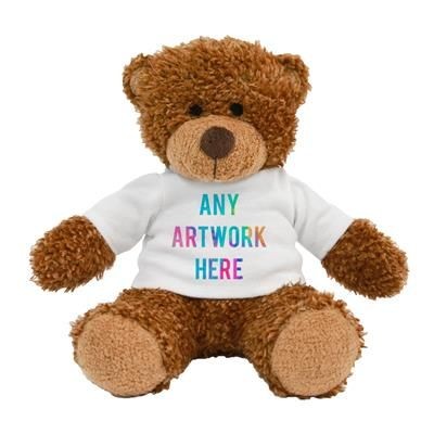 Branded Promotional PRINTED PROMOTIONAL SOFT TOY ANNE TEDDY BEAR Soft Toy From Concept Incentives.