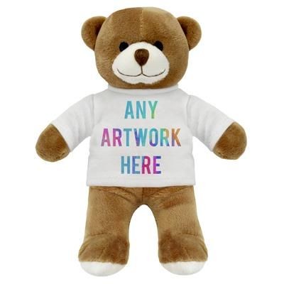 Branded Promotional PRINTED PROMOTIONAL SOFT TOY HENRY I TEDDY BEAR Soft Toy From Concept Incentives.