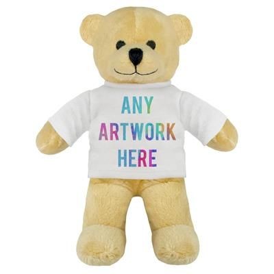 Branded Promotional PRINTED PROMOTIONAL SOFT TOY HENRY II TEDDY BEAR Soft Toy From Concept Incentives.