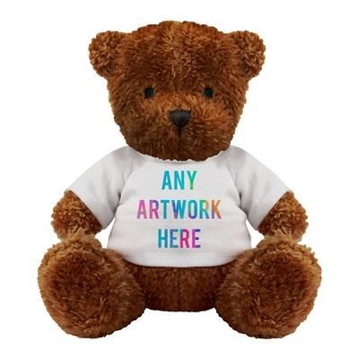 Branded Promotional PRINTED PROMOTIONAL SOFT TOY JAMES I TEDDY BEAR Soft Toy From Concept Incentives.