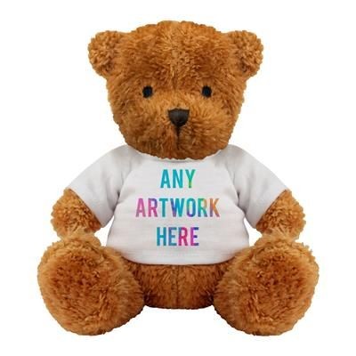 Branded Promotional PRINTED PROMOTIONAL SOFT TOY JAMES II TEDDY BEAR Soft Toy From Concept Incentives.