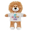 Branded Promotional PRINTED PROMOTIONAL SOFT TOY LOUIS LION TEDDY BEAR Soft Toy From Concept Incentives.