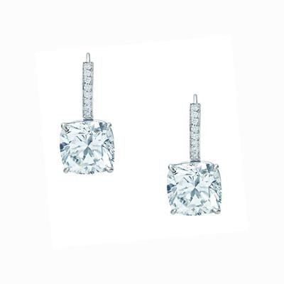 Branded Promotional SWAROVSKI ELEMENT SIMULATED DIAMOND SOLITAIRE DROP EARRINGS Jewellery From Concept Incentives.