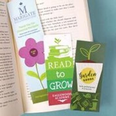 Branded Promotional CUSTOMISED SEEDS PAPER BOOKMARK Seeds From Concept Incentives.