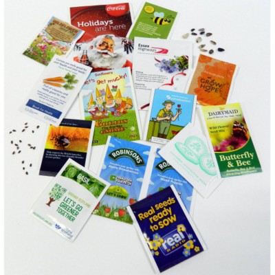 Branded Promotional PERSONALISED SEEDS PACKET Seeds From Concept Incentives.