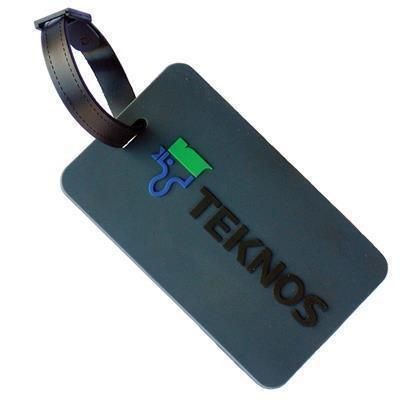 Branded Promotional SOFT PVC LUGGAGE TAG Luggage Tag From Concept Incentives.