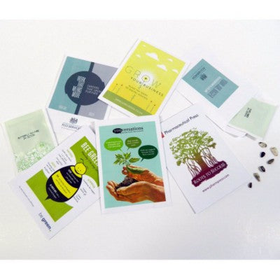 Branded Promotional PERSONALISED SEEDS POCKET Seeds From Concept Incentives.