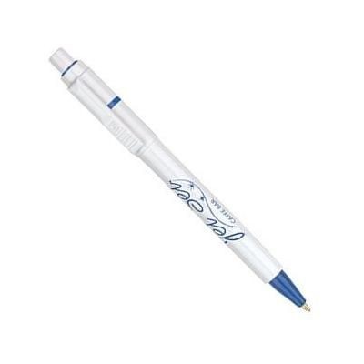 Branded Promotional SPRITE RING BALL PEN in Blue Pen From Concept Incentives.