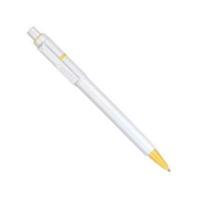 Branded Promotional SPRITE RING BALL PEN in Yellow Pen From Concept Incentives.