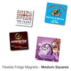 Branded Promotional VARIOUS MEDIUM SQUARE SHAPE FLEXIBLE FRIDGE MAGNET Fridge Magnet From Concept Incentives.