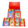 Branded Promotional PERSONALISED SQUASHIES PREMIUM RED SWEETS HAMPER 1KG Sweets From Concept Incentives.