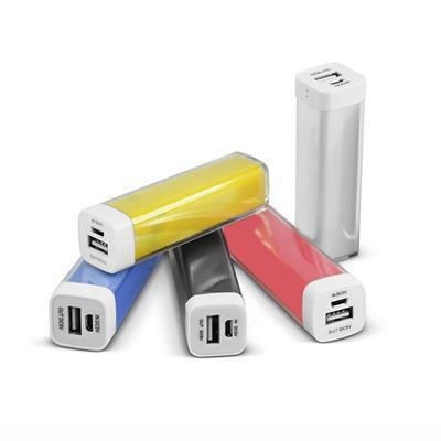 Branded Promotional TUBE POWER BANK DEVICE Charger From Concept Incentives.