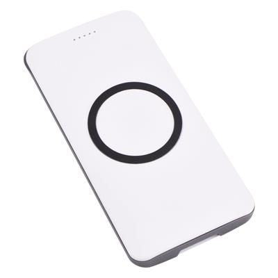 Branded Promotional SMART CORDLESS GRASP in White Charger From Concept Incentives.