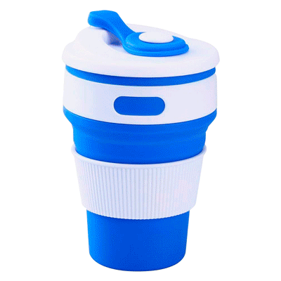 Branded Promotional SMART COLLAPSIBLE CUP Cup Collapsible Telescopic From Concept Incentives.