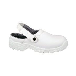 Branded Promotional BLACKROCK HYGIENE CLOGS in White Shoes From Concept Incentives.