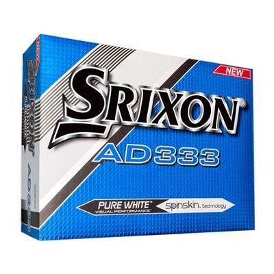 Branded Promotional SRIXON AD333 GOLF BALL in White Golf Balls From Concept Incentives.