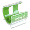 Branded Promotional TURBO MOBILE PHONE HOLDER in Green Mobile Phone Stand From Concept Incentives.