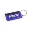 Branded Promotional OSAKA KEYRING in Blue Touch Screen Stylus From Concept Incentives.