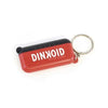 Branded Promotional OSAKA KEYRING in Red Touch Screen Stylus From Concept Incentives.