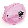 Branded Promotional PIGGY BANK in Pink Money Box From Concept Incentives.