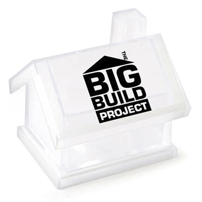 Branded Promotional HOUSE MONEY BOX Money Box From Concept Incentives.