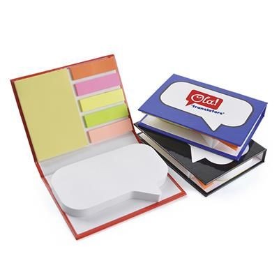 Branded Promotional ALDOUS HARD BACK BOOK Note Pad From Concept Incentives.