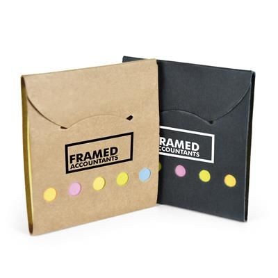 Branded Promotional DUNMORE STICKY NOTE SET Note Pad From Concept Incentives.