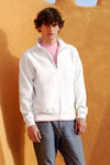 Branded Promotional FRUIT OF THE LOOM SWEAT JACKET Jacket From Concept Incentives.