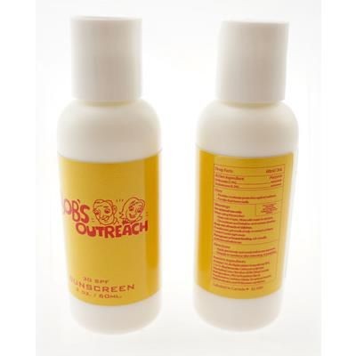Branded Promotional 2 OZ SPF 30 SUNSCREEN Sun Lotion Cream From Concept Incentives.