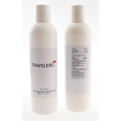 Branded Promotional 8 OZ SPF 30 SUNSCREEN Sun Lotion Cream From Concept Incentives.