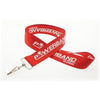 Branded Promotional 1 INCH SILKSCREENED FLAT LANYARD with Bulldog Clip Lanyard From Concept Incentives.