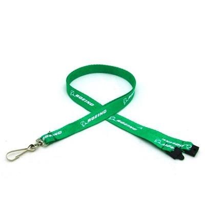 Branded Promotional 1 - 2 INCH SILKSCREENED FLAT LANYARD with Sew on Breakaway Lanyard From Concept Incentives.
