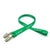 Branded Promotional 1 - 2 INCH SILKSCREENED FLAT LANYARD with Double Standard Attachment Lanyard From Concept Incentives.