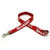 Branded Promotional 5 - 8 INCH SILKSCREENED FLAT LANYARD with Deluxe Swivel Hook Lanyard From Concept Incentives.